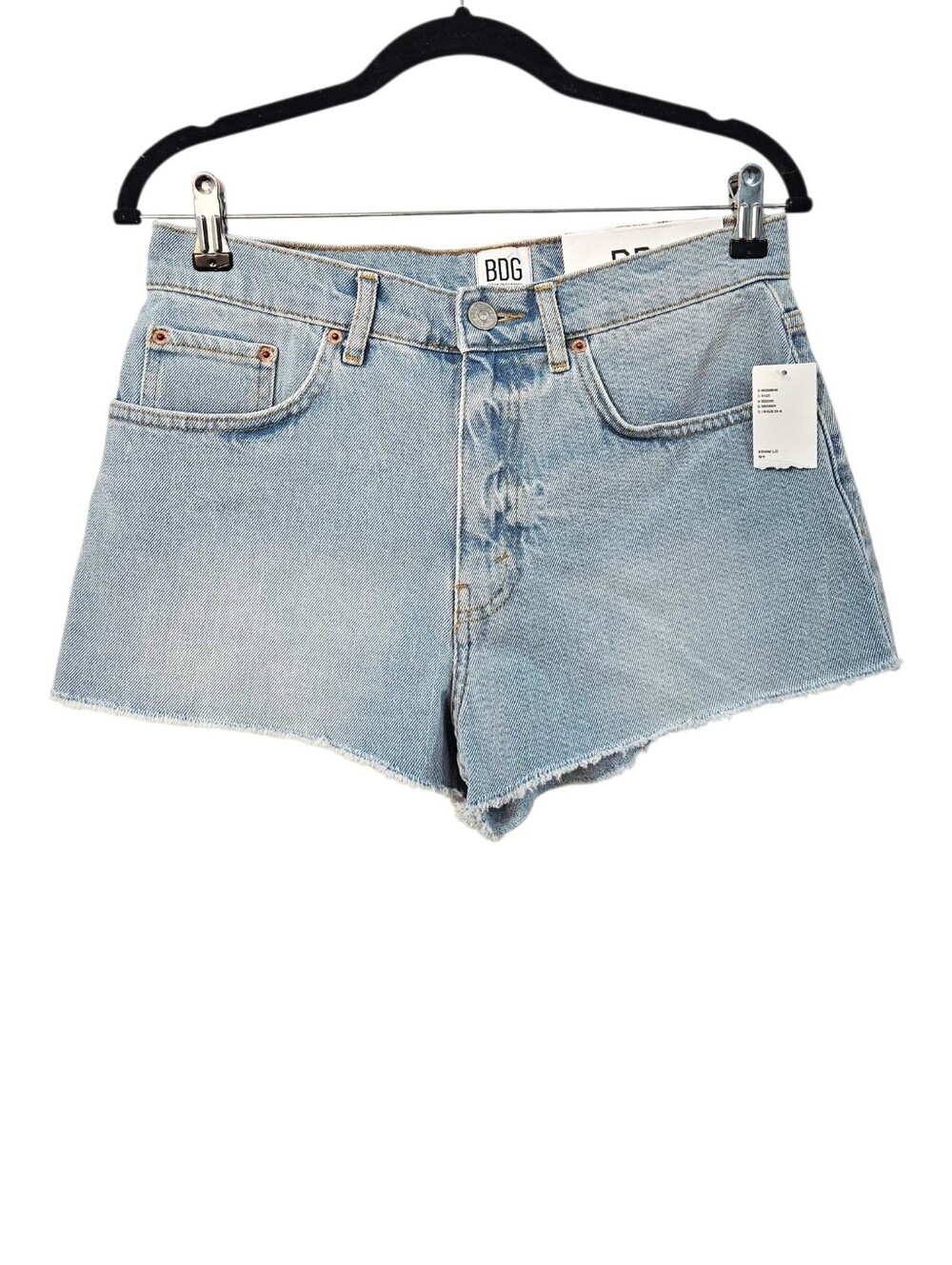 NWT BDG Essential Mid-Rise Denim Short Size 27